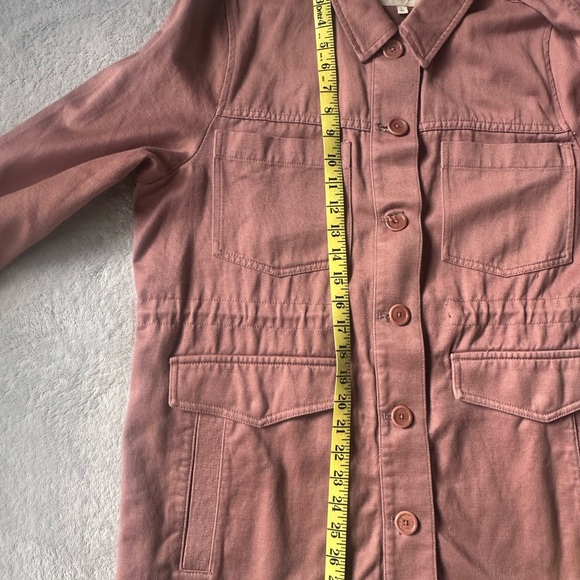 Madewell Chore Jacket- Faded Mauve - Picture 9 of 10